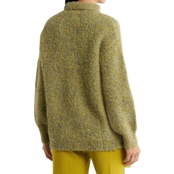 FRNCH Paris Multicolor Bouclé Mock Neck Sweater Size M - Picture 2 of 13